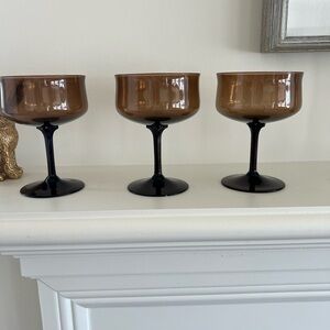 Vintage Lenox Expresso Glass Stemware
